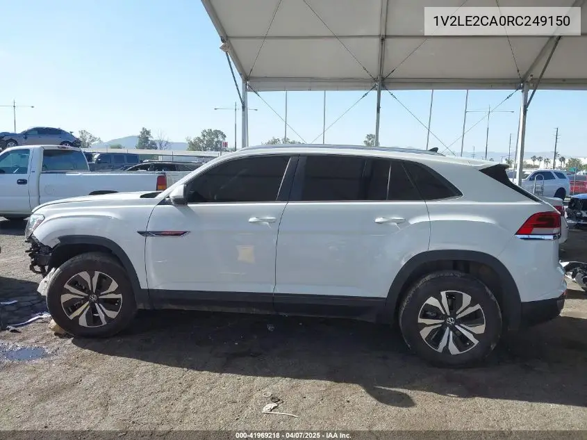 2024 Volkswagen Atlas Cross Sport 2.0T Se VIN: 1V2LE2CA0RC249150 Lot: 41969218