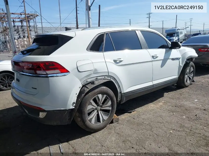2024 Volkswagen Atlas Cross Sport 2.0T Se VIN: 1V2LE2CA0RC249150 Lot: 41969218