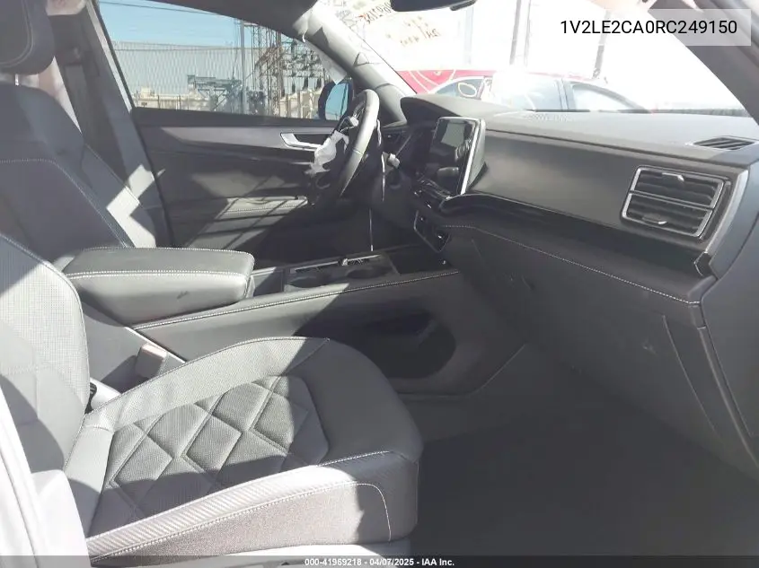 2024 Volkswagen Atlas Cross Sport 2.0T Se VIN: 1V2LE2CA0RC249150 Lot: 41969218