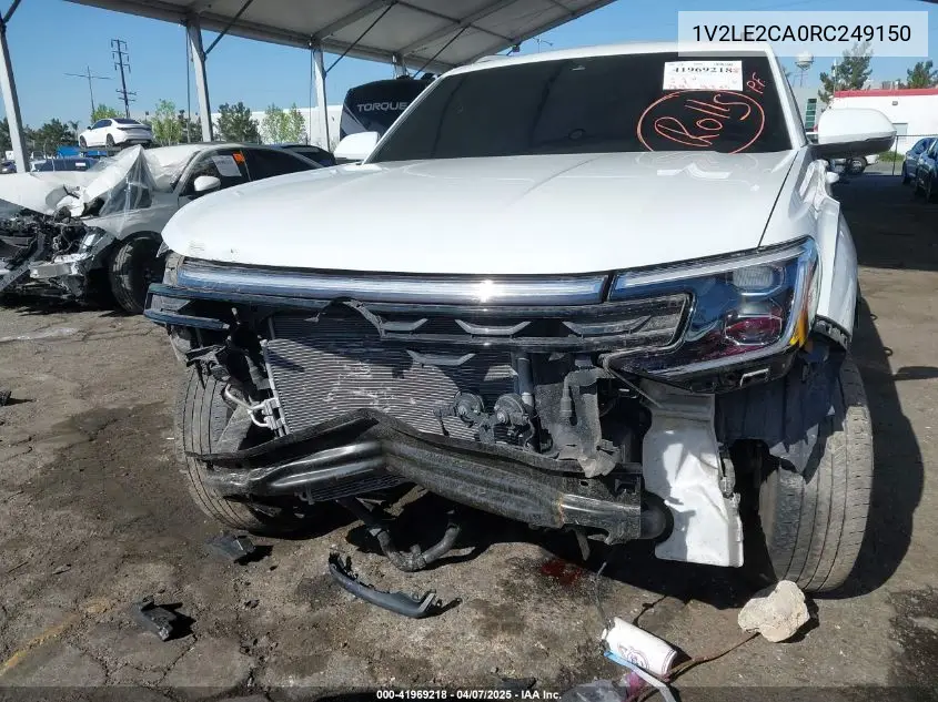 2024 Volkswagen Atlas Cross Sport 2.0T Se VIN: 1V2LE2CA0RC249150 Lot: 41969218