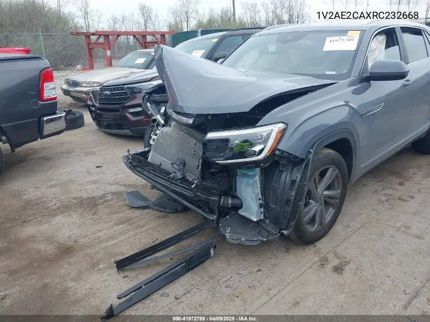 2024 Volkswagen Atlas Cross Sport 2.0T Sel R-Line VIN: 1V2AE2CAXRC232668 Lot: 41972789