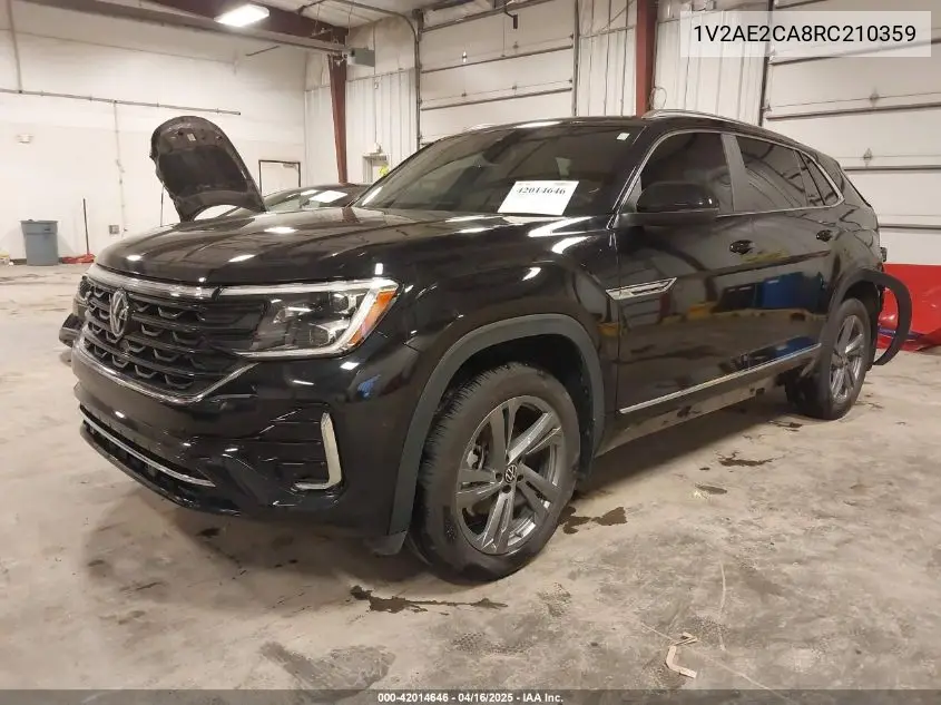 2024 Volkswagen Atlas Cross Sport 2.0T Sel R-Line VIN: 1V2AE2CA8RC210359 Lot: 42014646