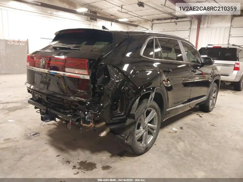 2024 Volkswagen Atlas Cross Sport 2.0T Sel R-Line VIN: 1V2AE2CA8RC210359 Lot: 42014646
