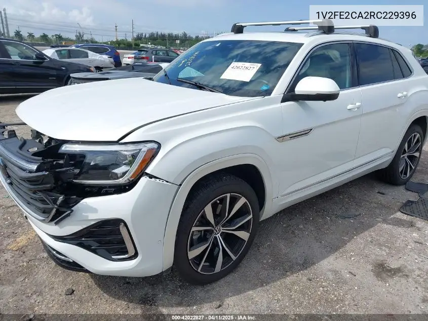 2024 Volkswagen Atlas Cross Sport 2.0T Sel Premium R-Line VIN: 1V2FE2CA2RC229396 Lot: 42022827