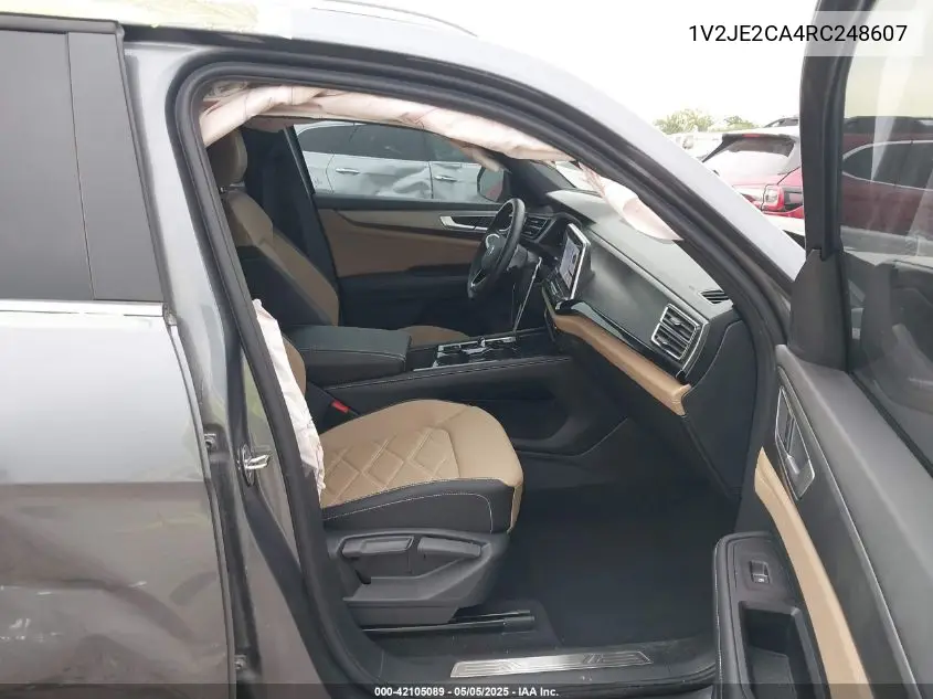 2024 Volkswagen Atlas Cross Sport 2.0T Se W/Technology VIN: 1V2JE2CA4RC248607 Lot: 42105089