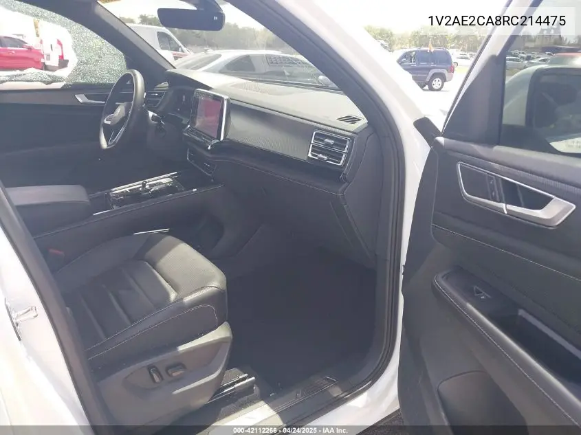 2024 Volkswagen Atlas Cross Sport 2.0T Sel R-Line VIN: 1V2AE2CA8RC214475 Lot: 42112266