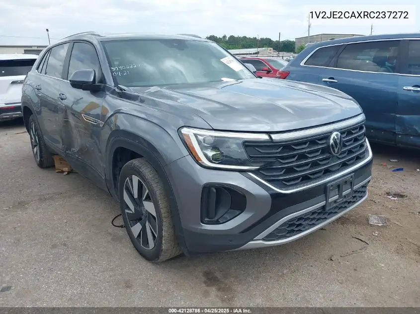2024 Volkswagen Atlas Cross Sport 2.0T Se W/Technology VIN: 1V2JE2CAXRC237272 Lot: 42128786