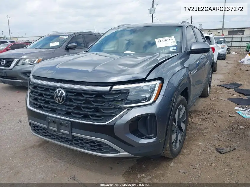2024 Volkswagen Atlas Cross Sport 2.0T Se W/Technology VIN: 1V2JE2CAXRC237272 Lot: 42128786