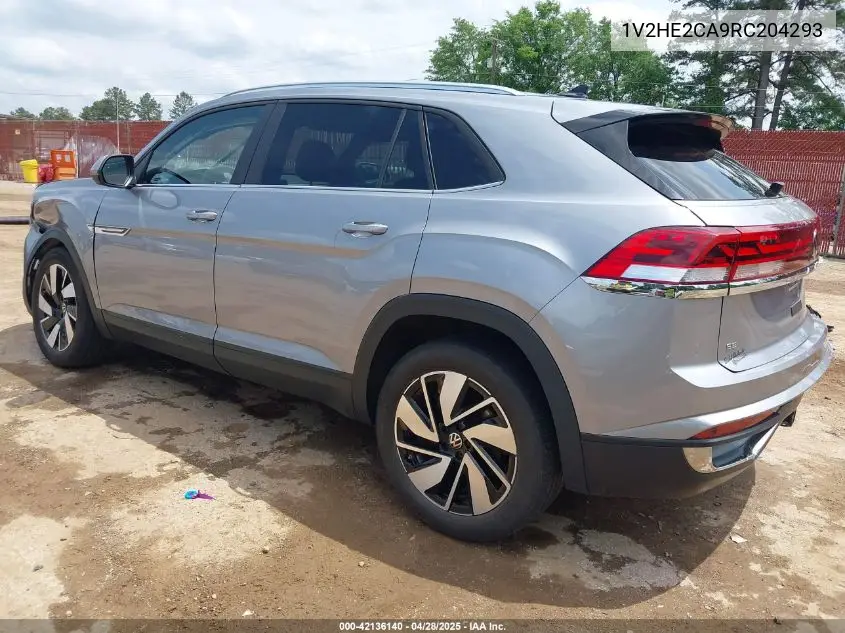 2024 Volkswagen Atlas Cross Sport 2.0T Se W/Technology VIN: 1V2HE2CA9RC204293 Lot: 42136140