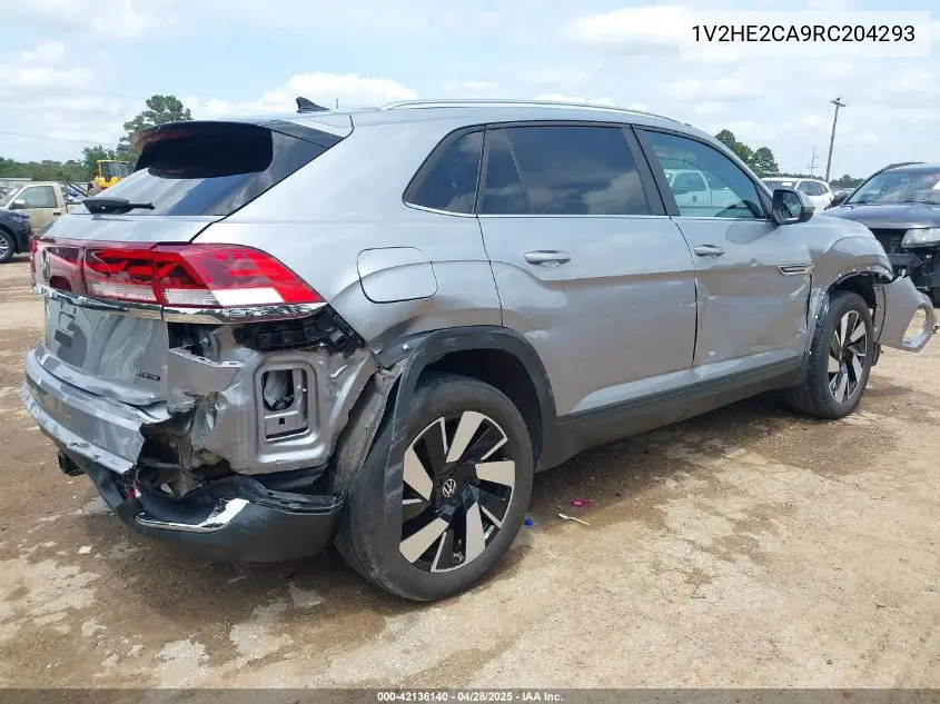 2024 Volkswagen Atlas Cross Sport 2.0T Se W/Technology VIN: 1V2HE2CA9RC204293 Lot: 42136140