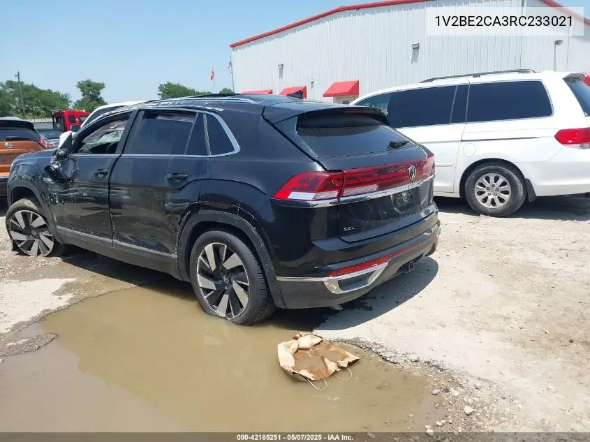 2024 Volkswagen Atlas Cross Sport 2.0T Sel VIN: 1V2BE2CA3RC233021 Lot: 42185251