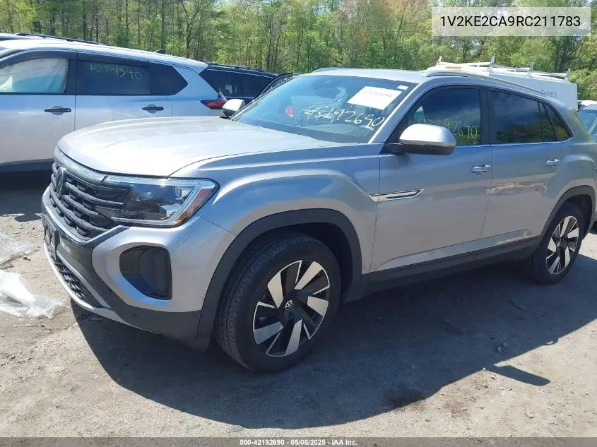2024 Volkswagen Atlas Cross Sport 2.0T Se W/Technology VIN: 1V2KE2CA9RC211783 Lot: 42192690