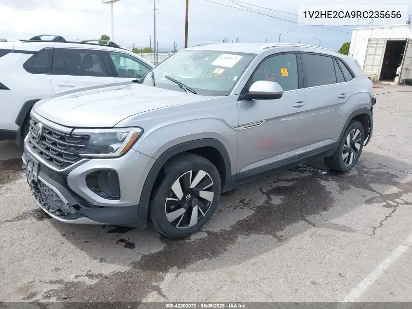 2024 Volkswagen Atlas Cross Sport 2.0T Se W/Technology VIN: 1V2HE2CA9RC235656 Lot: 42203072