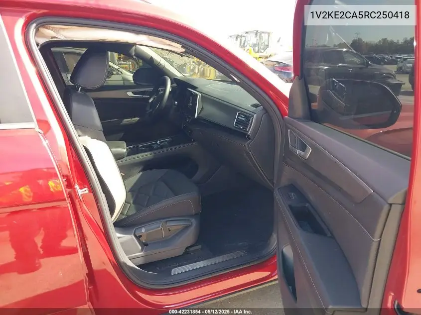 2024 Volkswagen Atlas Cross Sport 2.0T Se W/Technology VIN: 1V2KE2CA5RC250418 Lot: 42231854
