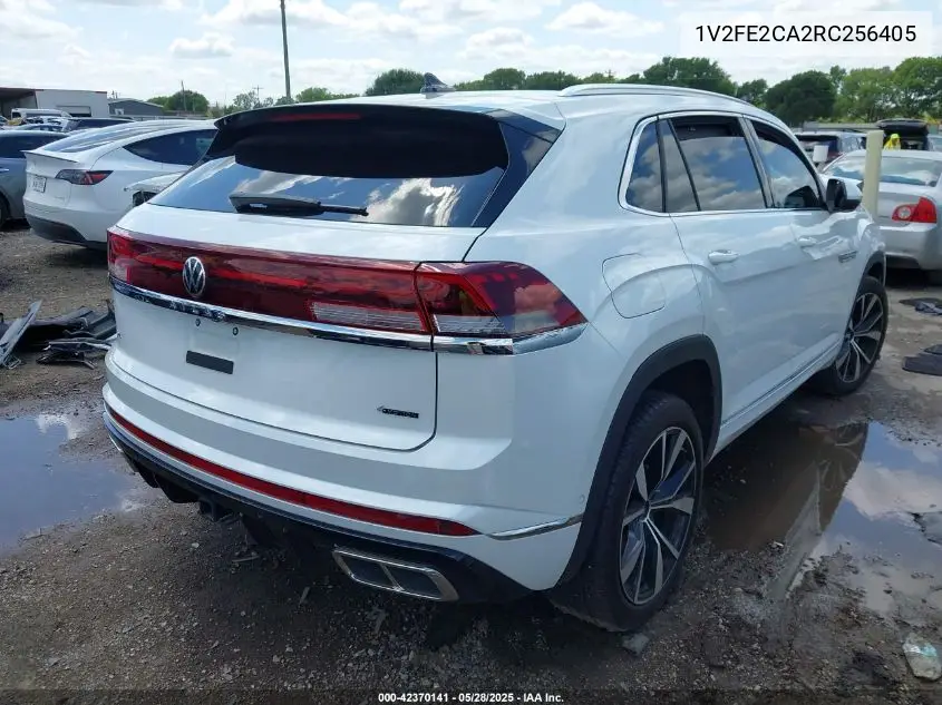 2024 Volkswagen Atlas Cross Sport 2.0T Sel Premium R-Line VIN: 1V2FE2CA2RC256405 Lot: 42370141