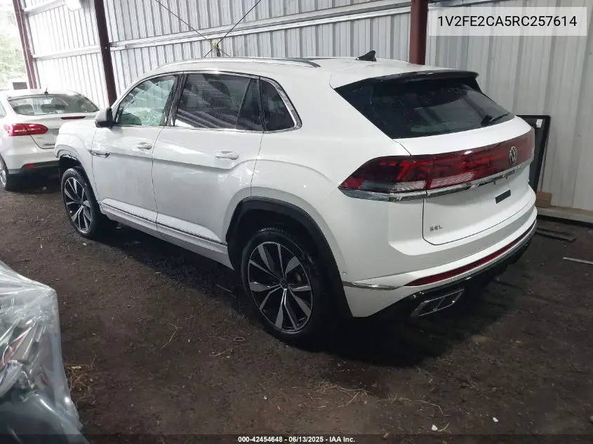 2024 Volkswagen Atlas Cross Sport 2.0T Sel Premium R-Line VIN: 1V2FE2CA5RC257614 Lot: 42454648