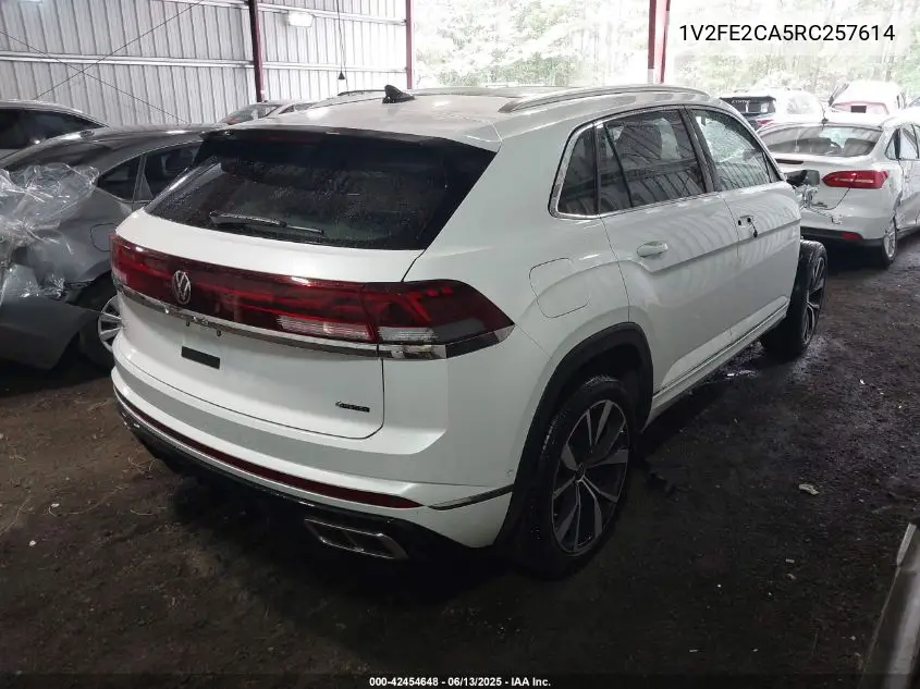 2024 Volkswagen Atlas Cross Sport 2.0T Sel Premium R-Line VIN: 1V2FE2CA5RC257614 Lot: 42454648