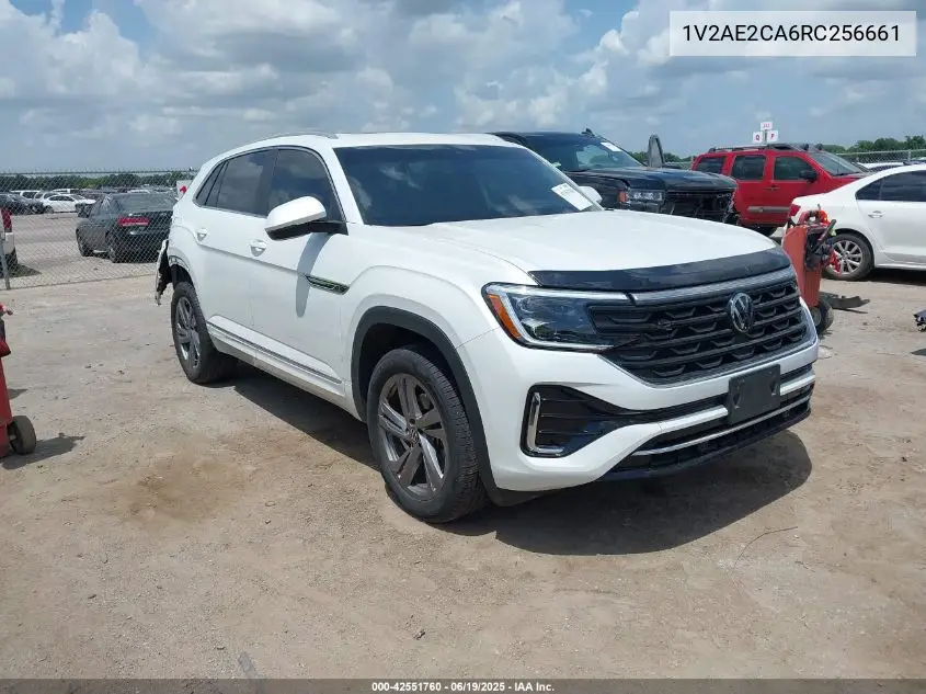 2024 Volkswagen Atlas Cross Sport 2.0T Sel R-Line VIN: 1V2AE2CA6RC256661 Lot: 42551760