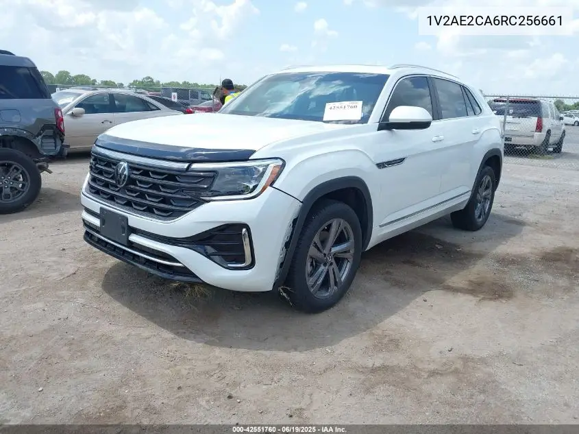 2024 Volkswagen Atlas Cross Sport 2.0T Sel R-Line VIN: 1V2AE2CA6RC256661 Lot: 42551760