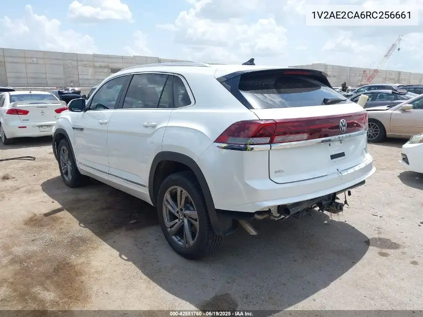 2024 Volkswagen Atlas Cross Sport 2.0T Sel R-Line VIN: 1V2AE2CA6RC256661 Lot: 42551760