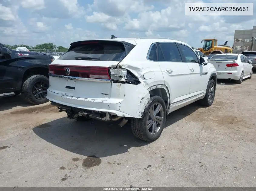 2024 Volkswagen Atlas Cross Sport 2.0T Sel R-Line VIN: 1V2AE2CA6RC256661 Lot: 42551760