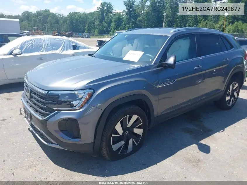 2024 Volkswagen Atlas Cross Sport 2.0T Se W/Technology VIN: 1V2HE2CA7RC249877 Lot: 42614219