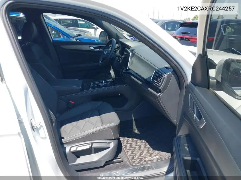 2024 Volkswagen Atlas Cross Sport 2.0T Se W/Technology VIN: 1V2KE2CAXRC244257 Lot: 42631969