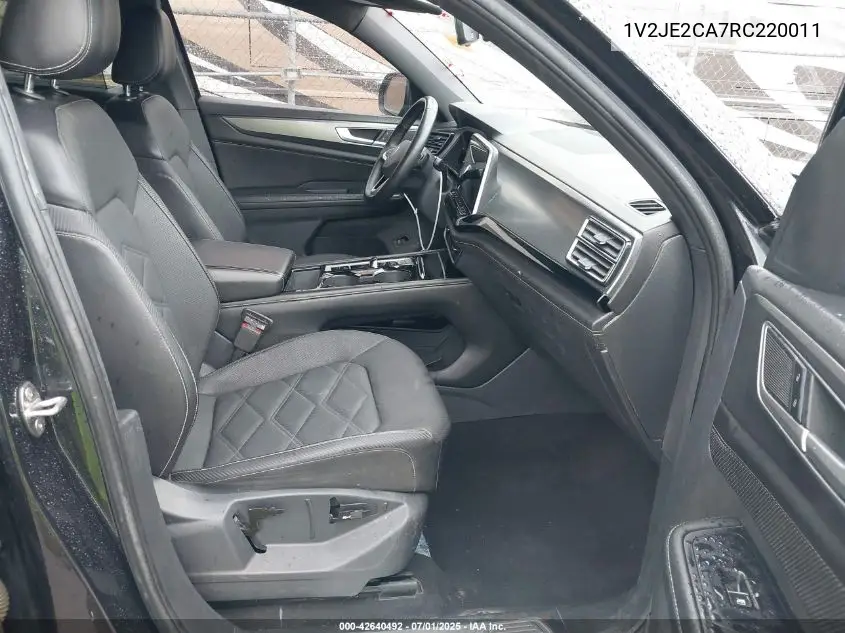 2024 Volkswagen Atlas Cross Sport 2.0T Se W/Technology VIN: 1V2JE2CA7RC220011 Lot: 42640492