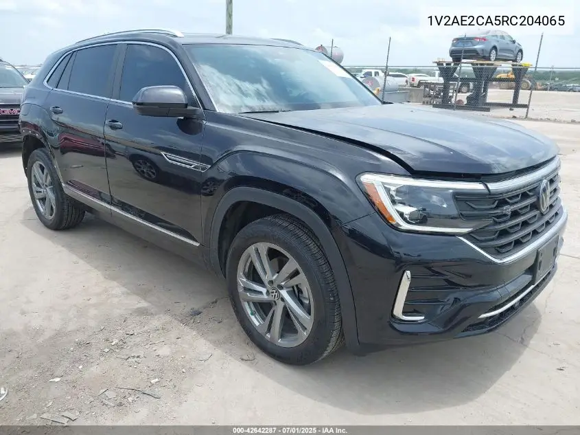 2024 Volkswagen Atlas Cross Sport 2.0T Sel R-Line VIN: 1V2AE2CA5RC204065 Lot: 42642287