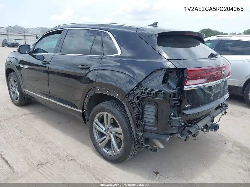 2024 Volkswagen Atlas Cross Sport 2.0T Sel R-Line VIN: 1V2AE2CA5RC204065 Lot: 42642287