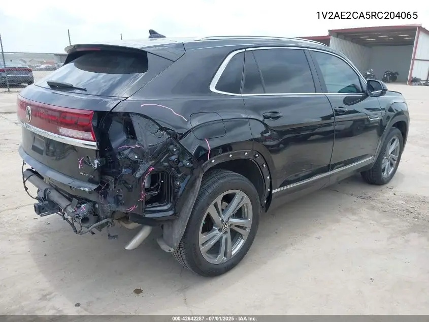 2024 Volkswagen Atlas Cross Sport 2.0T Sel R-Line VIN: 1V2AE2CA5RC204065 Lot: 42642287