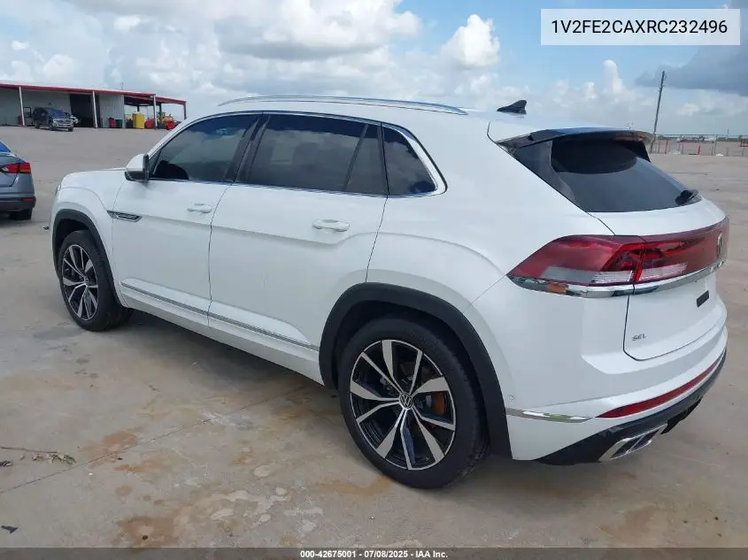 2024 Volkswagen Atlas Cross Sport 2.0T Sel Premium R-Line VIN: 1V2FE2CAXRC232496 Lot: 42675001