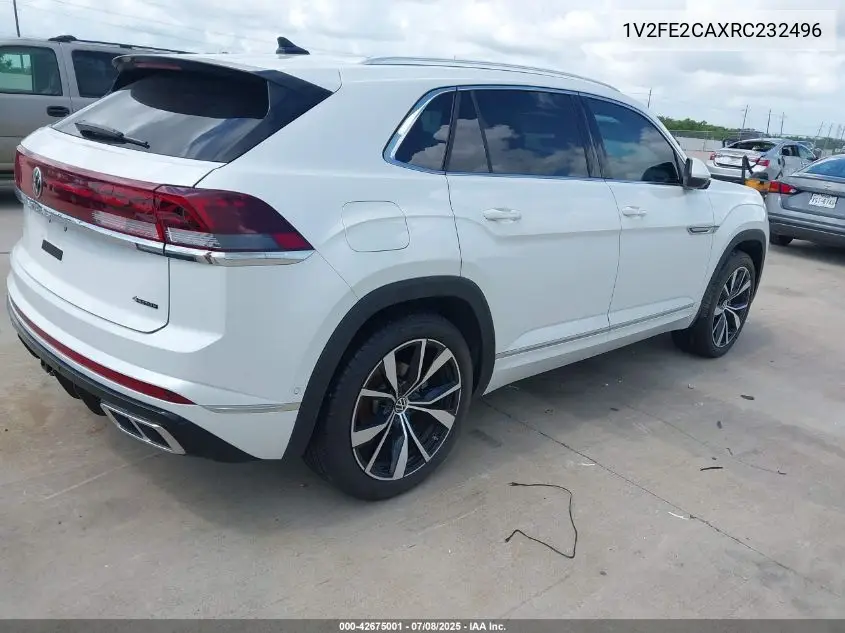 2024 Volkswagen Atlas Cross Sport 2.0T Sel Premium R-Line VIN: 1V2FE2CAXRC232496 Lot: 42675001