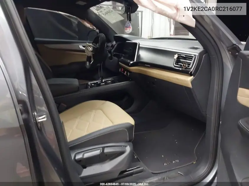 2024 Volkswagen Atlas Cross Sport 2.0T Se W/Technology VIN: 1V2KE2CA0RC216077 Lot: 42684645