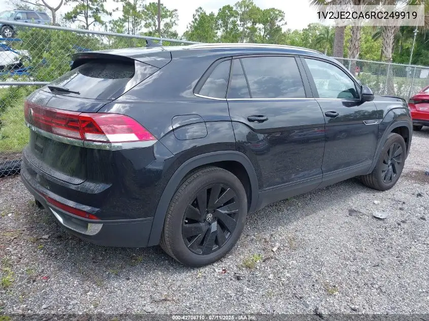 2024 Volkswagen Atlas Cross Sport 2.0T Se W/Technology VIN: 1V2JE2CA6RC249919 Lot: 42708710