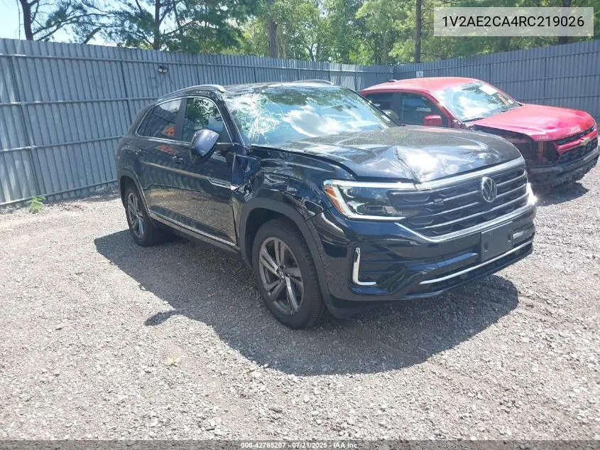 2024 Volkswagen Atlas Cross Sport 2.0T Sel R-Line VIN: 1V2AE2CA4RC219026 Lot: 42765207