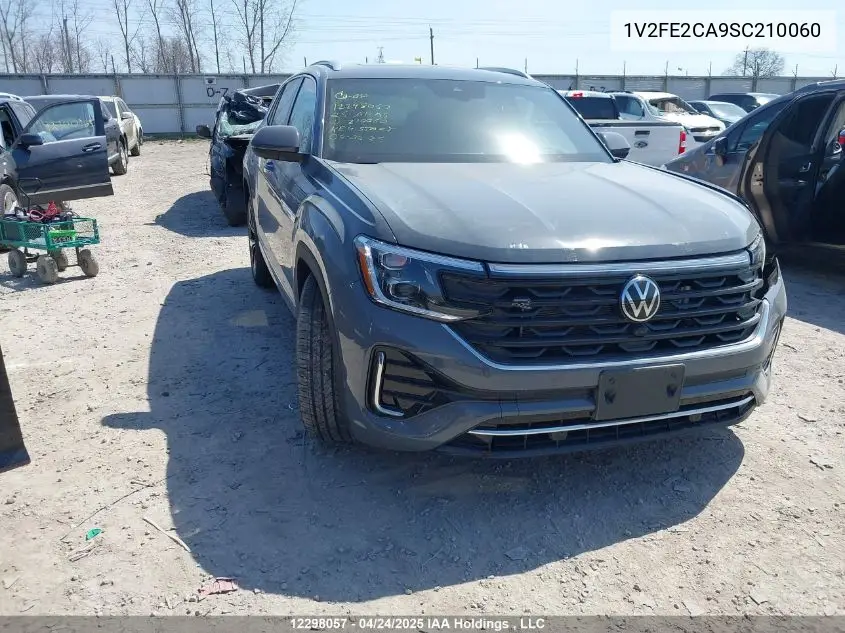 2025 Volkswagen Atlas Cross Sport 2.0 Tsi Execline VIN: 1V2FE2CA9SC210060 Lot: 12298057