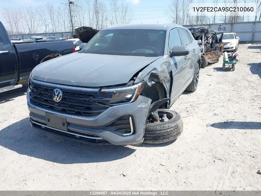 2025 Volkswagen Atlas Cross Sport 2.0 Tsi Execline VIN: 1V2FE2CA9SC210060 Lot: 12298057