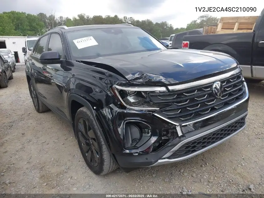 2025 Volkswagen Atlas Cross Sport 2.0T Se W/Technology VIN: 1V2JE2CA4SC210090 Lot: 42172371