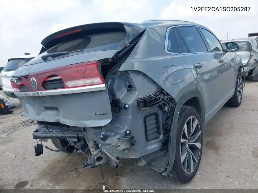 2025 Volkswagen Atlas Cross Sport 2.0T Sel Premium R-Line VIN: 1V2FE2CA1SC205287 Lot: 42322961