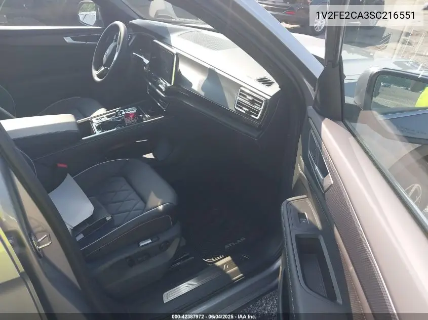 2025 Volkswagen Atlas Cross Sport 2.0T Sel Premium R-Line VIN: 1V2FE2CA3SC216551 Lot: 42387972