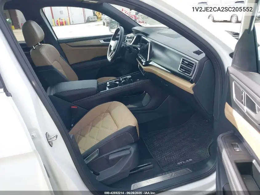 2025 Volkswagen Atlas Cross Sport Se VIN: 1V2JE2CA2SC205552 Lot: 42592214