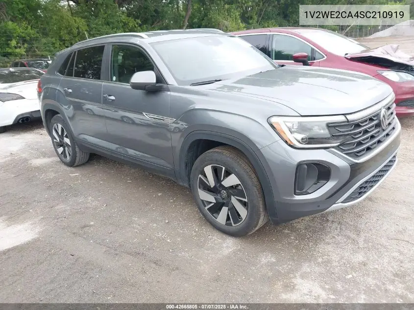 2025 Volkswagen Atlas Cross Sport 2.0T Se W/Technology VIN: 1V2WE2CA4SC210919 Lot: 42665805