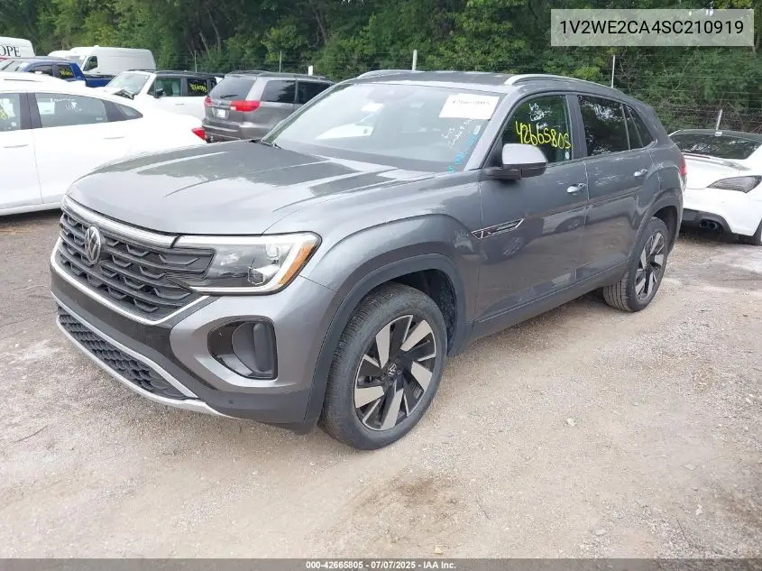 2025 Volkswagen Atlas Cross Sport 2.0T Se W/Technology VIN: 1V2WE2CA4SC210919 Lot: 42665805