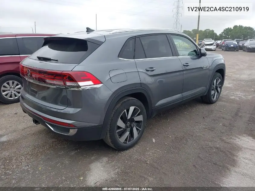 2025 Volkswagen Atlas Cross Sport 2.0T Se W/Technology VIN: 1V2WE2CA4SC210919 Lot: 42665805