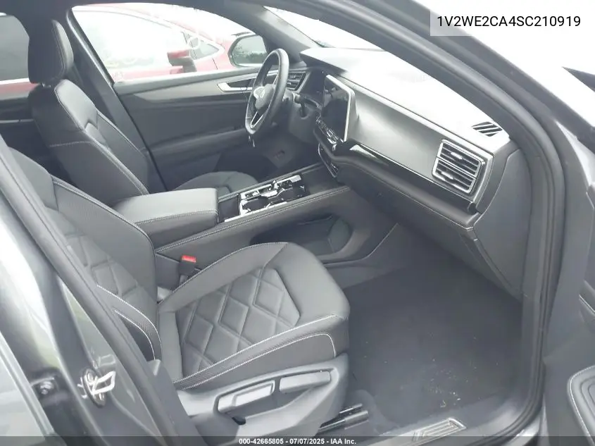 2025 Volkswagen Atlas Cross Sport 2.0T Se W/Technology VIN: 1V2WE2CA4SC210919 Lot: 42665805
