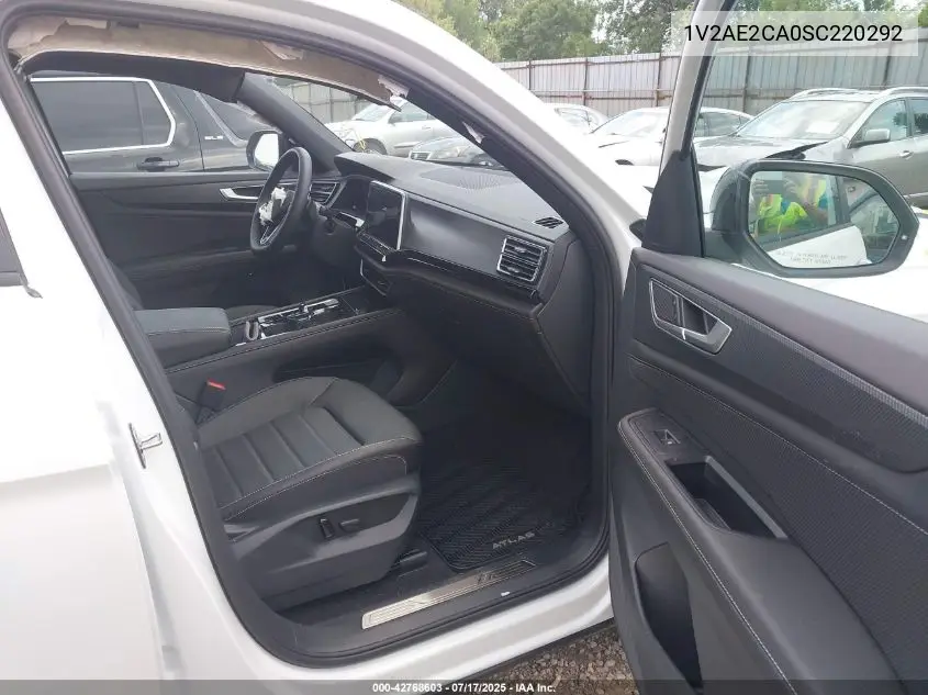 2025 Volkswagen Atlas Cross Sport 2.0T Sel R-Line Black VIN: 1V2AE2CA0SC220292 Lot: 42768603