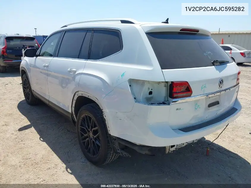 2018 Volkswagen Atlas 2.0T Se VIN: 1V2CP2CA6JC595282 Lot: 42227930