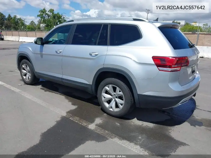 2018 Volkswagen Atlas 3.6L V6 Se/3.6L V6 Se W/Technology VIN: 1V2LR2CA4JC557642 Lot: 42238998