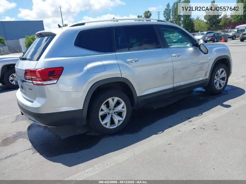 2018 Volkswagen Atlas 3.6L V6 Se/3.6L V6 Se W/Technology VIN: 1V2LR2CA4JC557642 Lot: 42238998